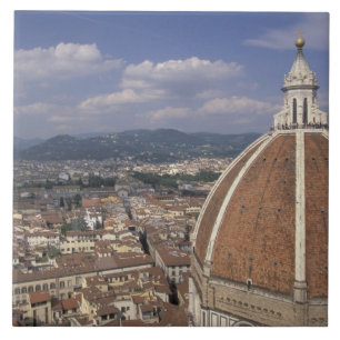 Azulejo Europa, Italia, Toscana, Florencia. Piazza del