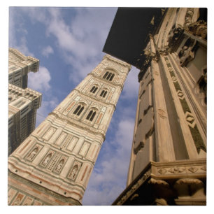 Azulejo Europa, Italia, Toscana, Florencia. Piazza del 3