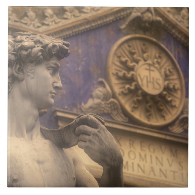 Azulejo Europa, Italia, Toscana, Florencia, Piazza della (Frente)