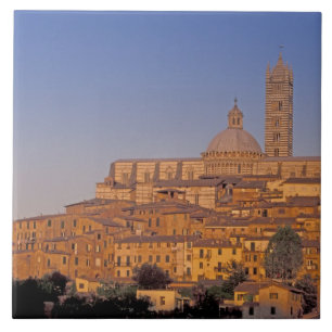 Azulejo Europa, Italia, Toscana, Siena. Siglo XIII