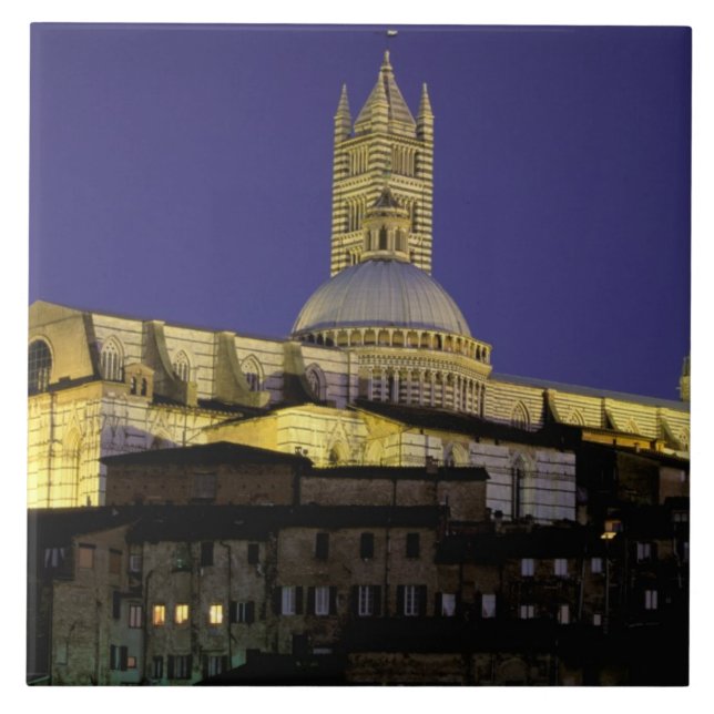 Azulejo Europa, Italia, Toscana, Siena. siglo XIII (Frente)