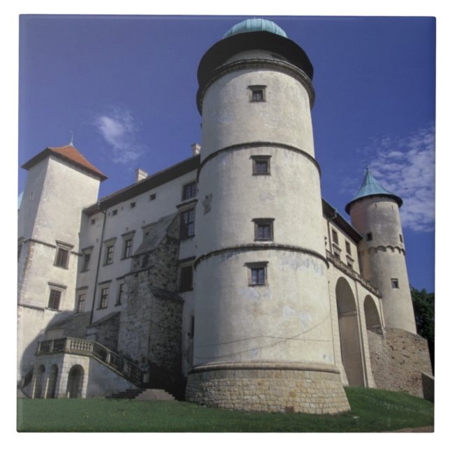 Azulejo EUROPA, Polonia, Cárpatos, Nowy Wisnicz (Frente)