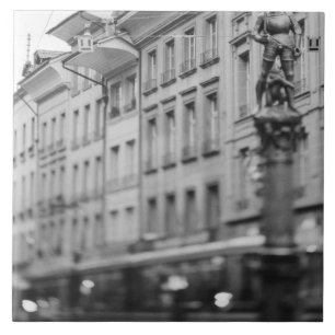 Azulejo Europa, Suiza, Berna. Tranvía, Marktgasse