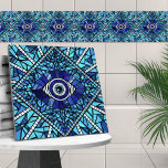 Azulejo Evil Eye Amulet Mosaic Art<br><div class="desc">Evil Eye Amulet Mosaic Art</div>