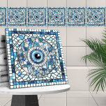 Azulejo Evil Eye Amulet Mosaic Art<br><div class="desc">Evil Eye Amulet Mosaic Art</div>