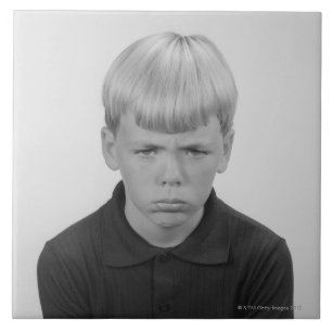 Azulejo Expresiones faciales del muchacho