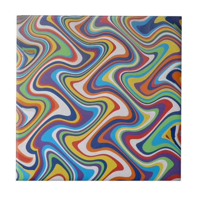 Azulejo Extracto 6, imágenes de la alfombra de Verticle (Frente)