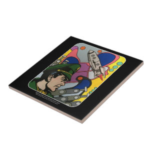 Azulejo Extracto atómico la pintura del capitán de Rocke