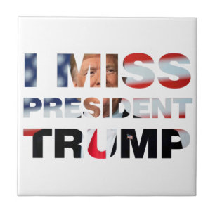 Azulejo Extraño Al Presidente Trump