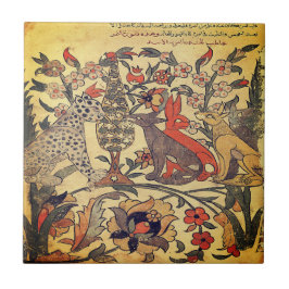Azulejo Fábula del Renacimiento Indio de los Jueces del Le