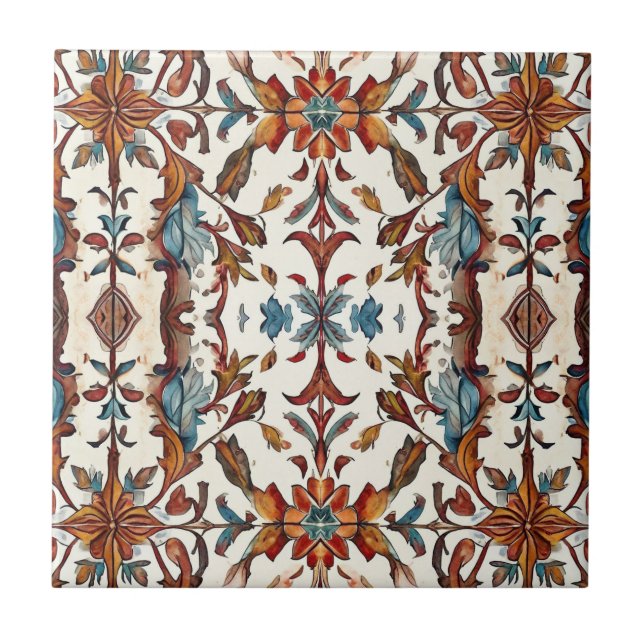 Azulejo Fabuloso Otoño y Azul (Frente)