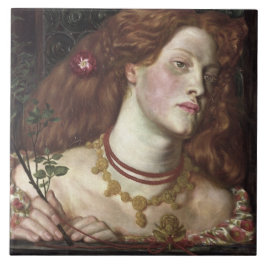 Azulejo Fair Rosamund (Mujer Elegante y Hermosa Redhead)