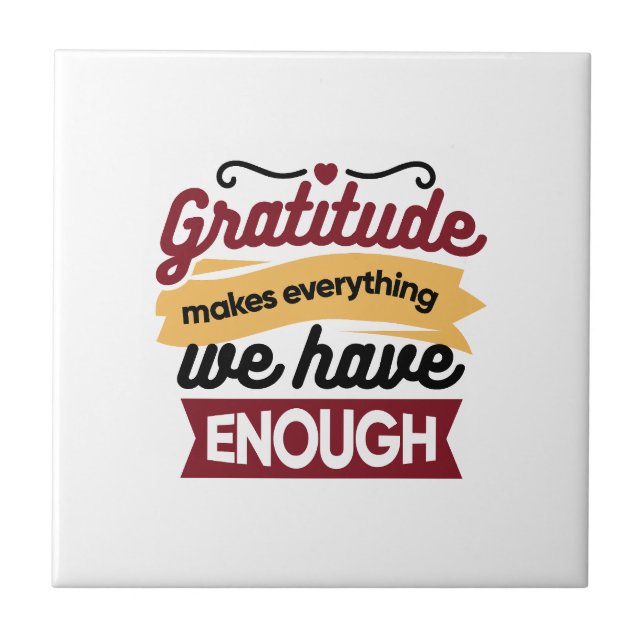 Azulejo Faith and Gratitude Artwork – Uplifting Christian  (Frente)