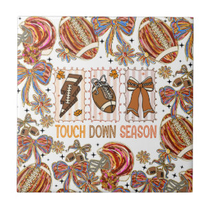 Azulejo Fall Vintage Football Day