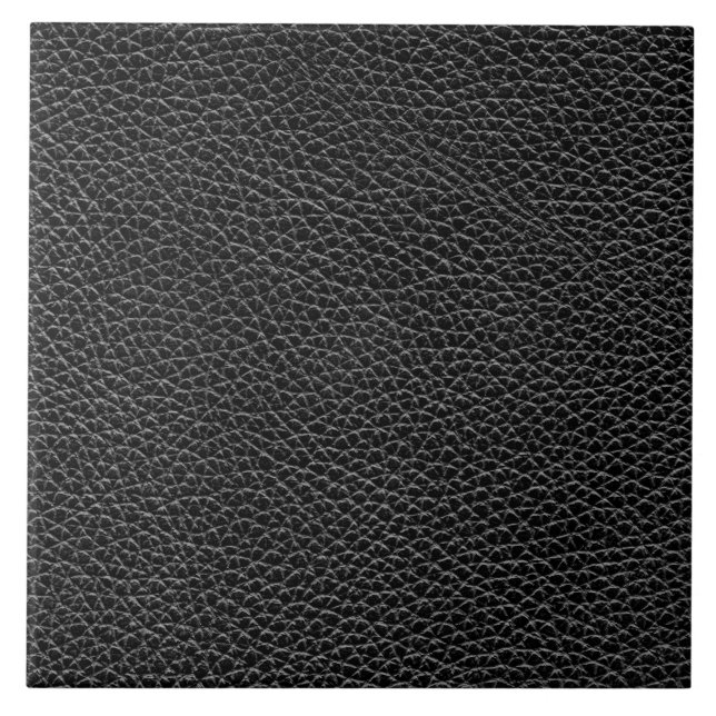 Azulejo Falso cuero negro (Frente)