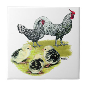 Azulejo Familia española de Hamburgo