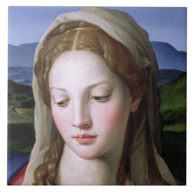 Azulejo Familia santa con St Anne y St. John infantil (Frente)