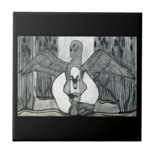 Azulejo Familia Swan