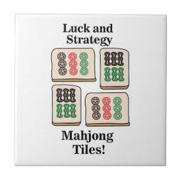 Azulejo Fans de Mahjong Luck Strategy Player