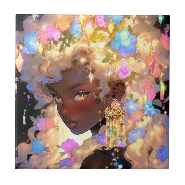 Azulejo Fantasía: arte afroamericano (Frente)