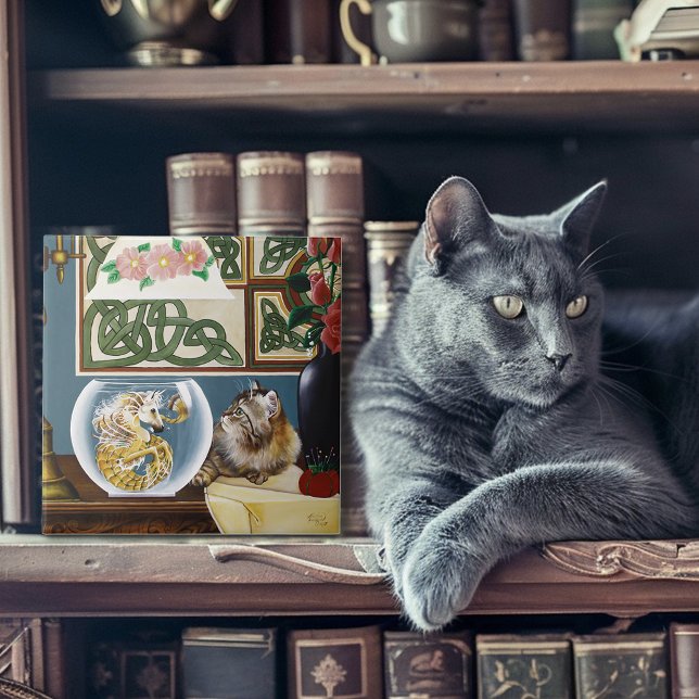 Azulejo Fantasía de Caballo del Mar del Gato (Subido por el creador)