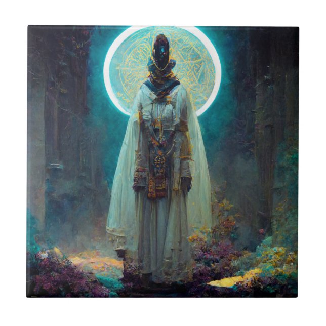 Azulejo Fantasía de ciencia ficción Alien Fae 2 (Frente)