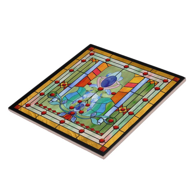 Azulejo Fantasía de vidrio templado (Lado)