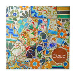 Azulejo Fantasía. Gaudi. Imagen 2