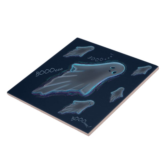 Azulejo Fantasma Cute KiniArt (Lado)