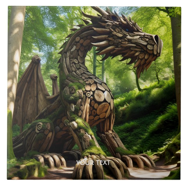 Azulejo Fantasy Cute Mushroom Saber Forest (Frente)