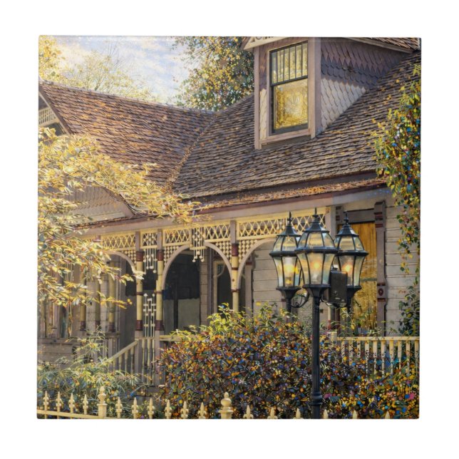 Azulejo Fantasy Victorian Gingerbread I (Frente)