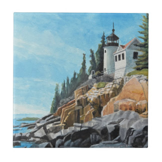 Azulejo Faro de Bass Harbor