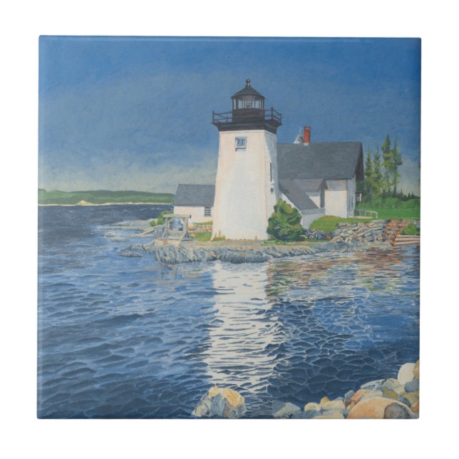 Azulejo Faro de Grindle Point (Frente)