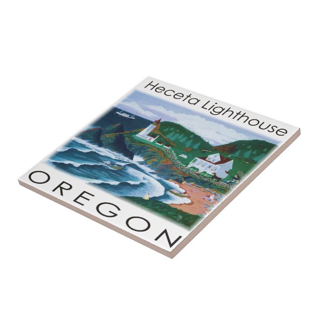 Azulejo Faro de Heceta (Lado)