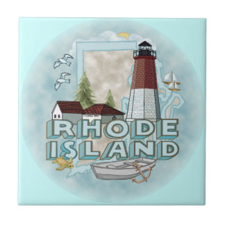 Azulejo Faro De La Isla Rhode Tile Cerámico