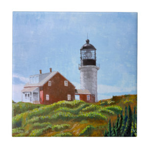 Azulejo Faro de la Isla Seguin