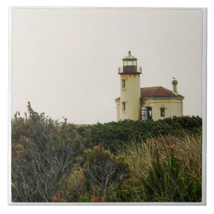 Azulejo Faro del río Coquille, OR