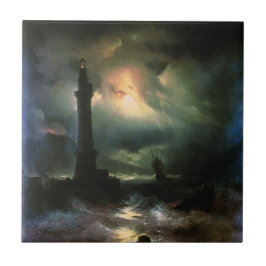 Azulejo Faro napolitano de Ivan Aivazovsky-