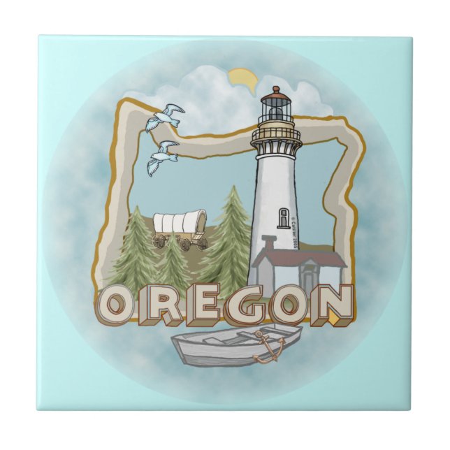 Azulejo Faro Oregon Tile Cerámico (Frente)