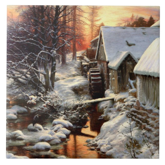 Azulejo Farquharson - El silencio de la nieve (Frente)