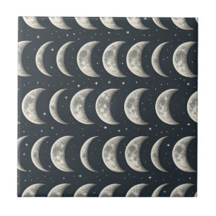 Azulejo Fase lunar celestial (3)