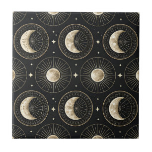 Azulejo Fase Lunar Celestial (5)