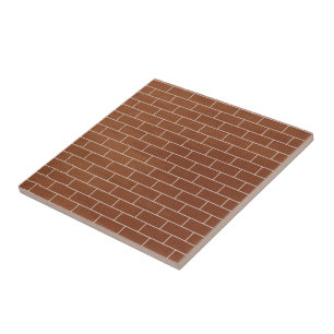 Azulejo Faux Brick Wall Ceramic Tile