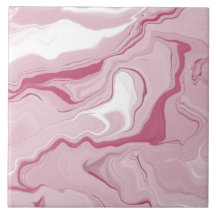 Faux Pink Marble Textiles Tile Cerámico