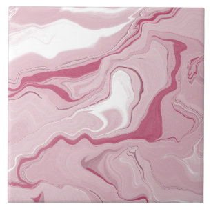 Azulejo Faux Pink Marble Textiles Tile Cerámico