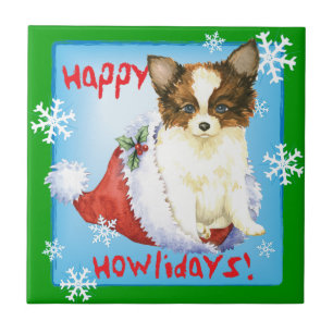 Azulejo Felices Howlidays Papillon