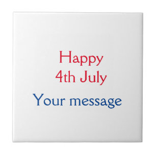 Azulejo Feliz 4 de julio día de la independencia agregar n
