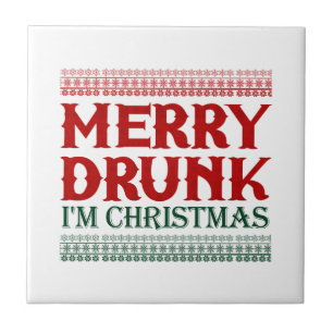 Azulejo Feliz Borracho, soy Navidades, mi idea de regalo p
