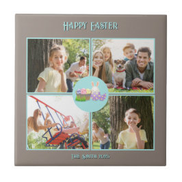 Azulejo Feliz Cerámica de Deseos de Pascua