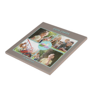 Azulejo Feliz Cerámica de Deseos de Pascua